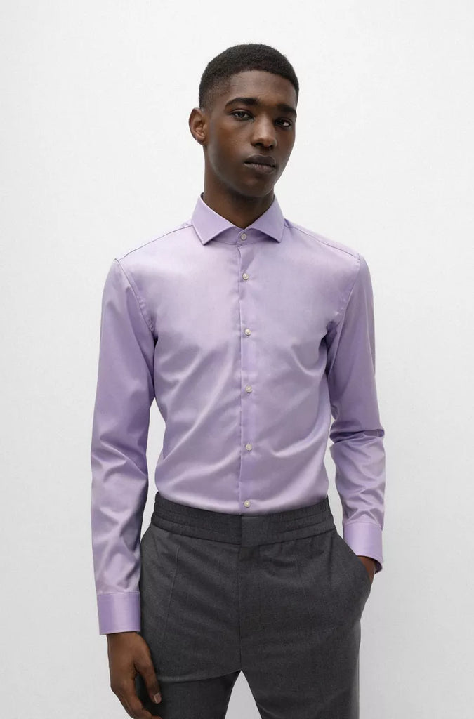 mens purple dress shirt
